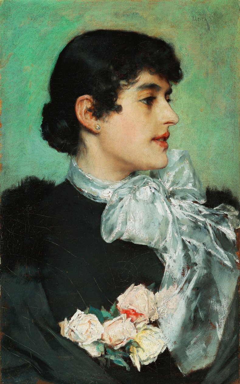 Theeroos door Charles Frederic Ulrich