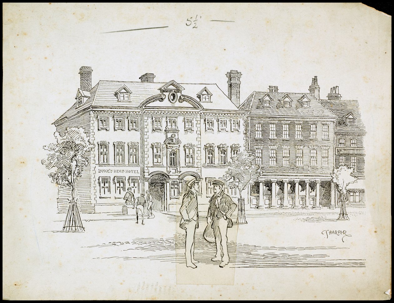 Kings Lynn, Norfolk door Charles George Harper