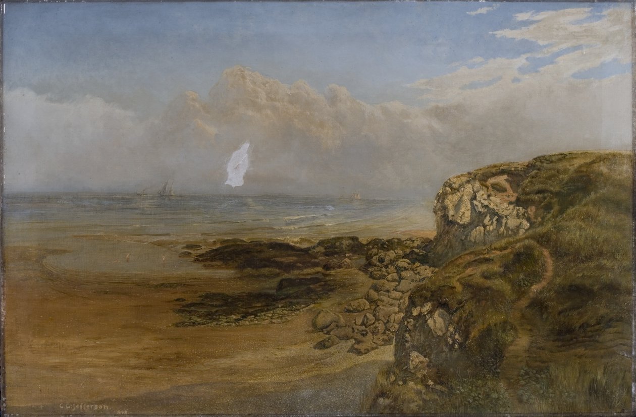 Trow Rocks, South Shields door Charles George Jefferson