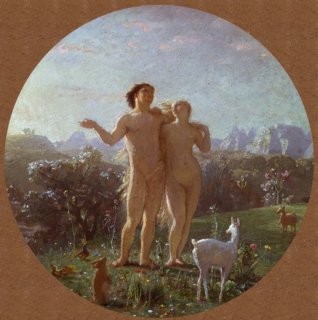 Het aards paradijs door Charles Gleyre