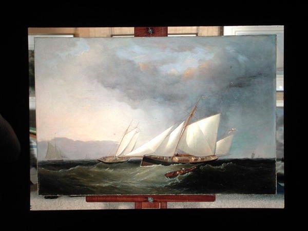 Jachten Racen door Charles Gregory