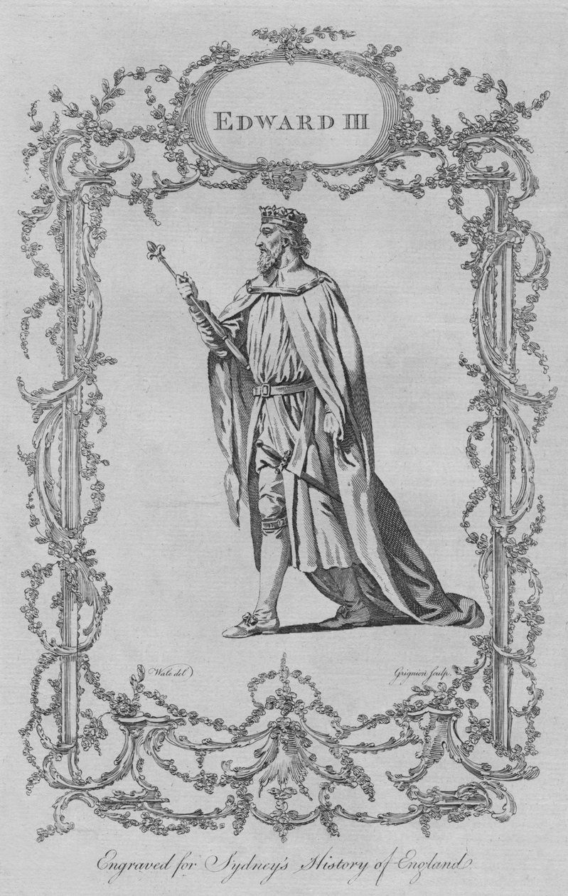 Edward III door Charles Grignion