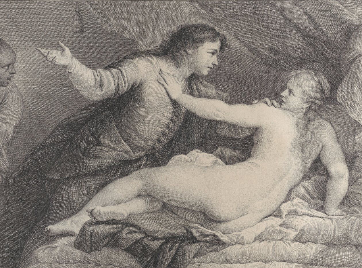 Tarquin en Lucretia door Charles Hutin
