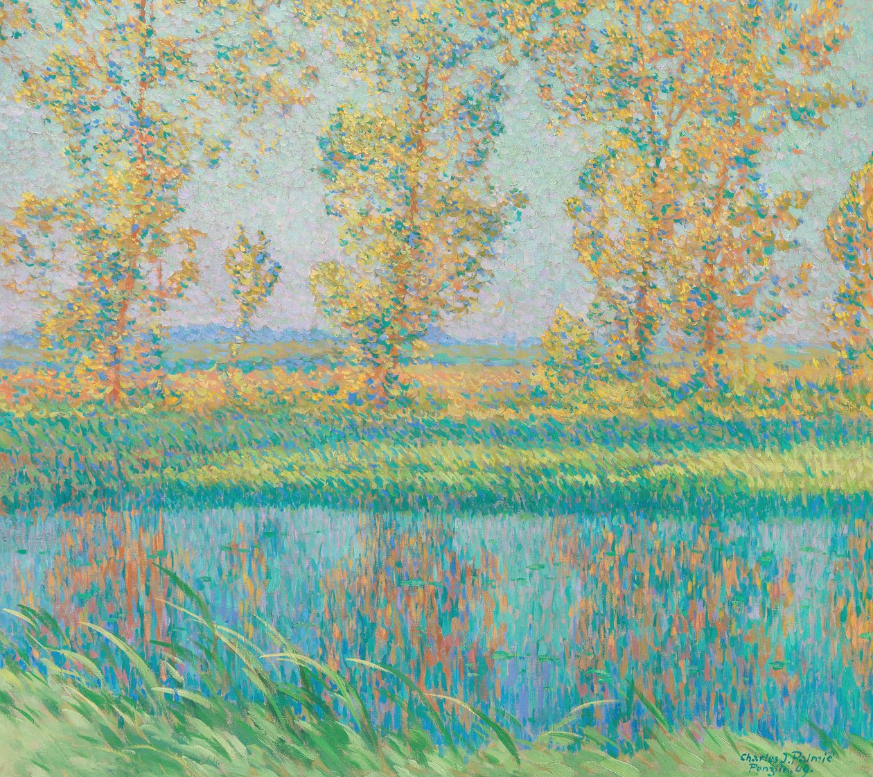 Zomerlandschap door Charles J. Palmie