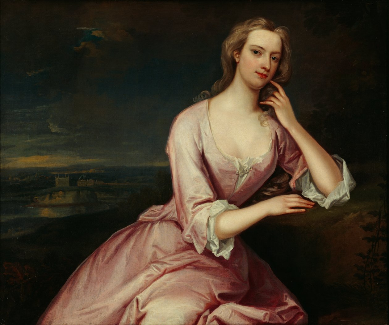 Henrietta Howard c.1724 door Charles Jervas