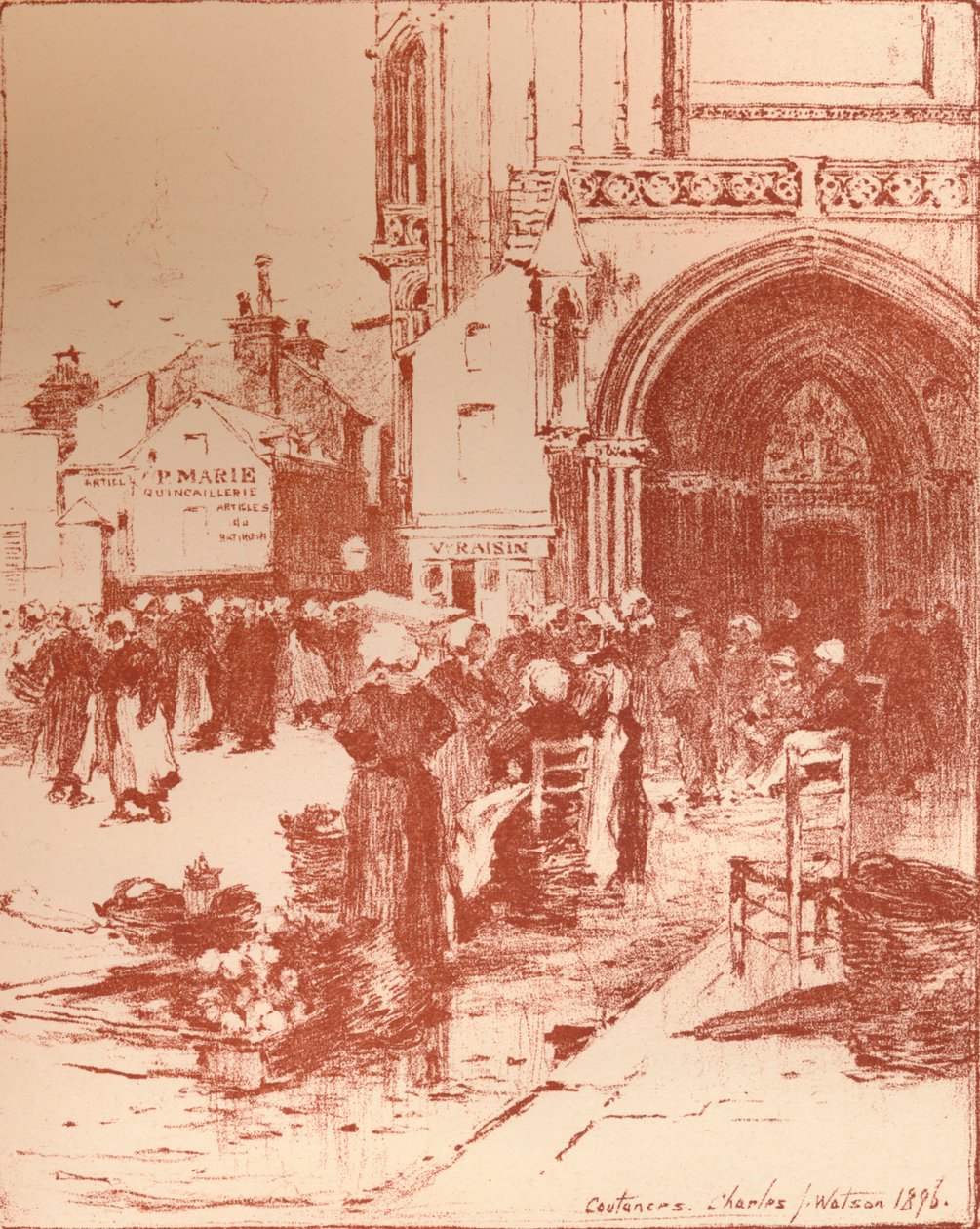 Coutances door Charles John Watson