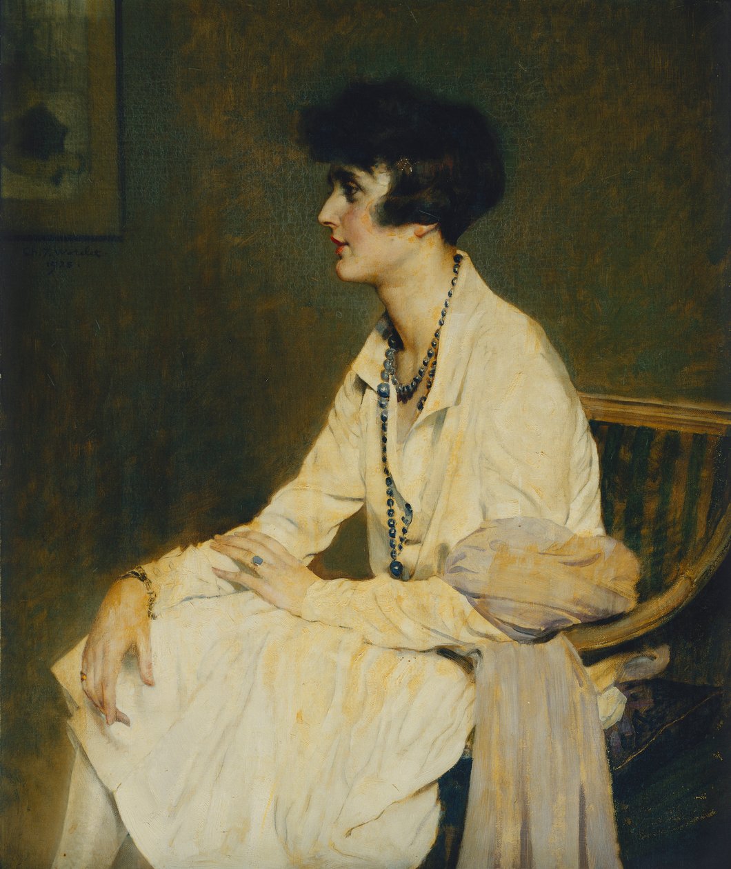Zittende vrouw; Femme Assise door Charles Joseph Watelet