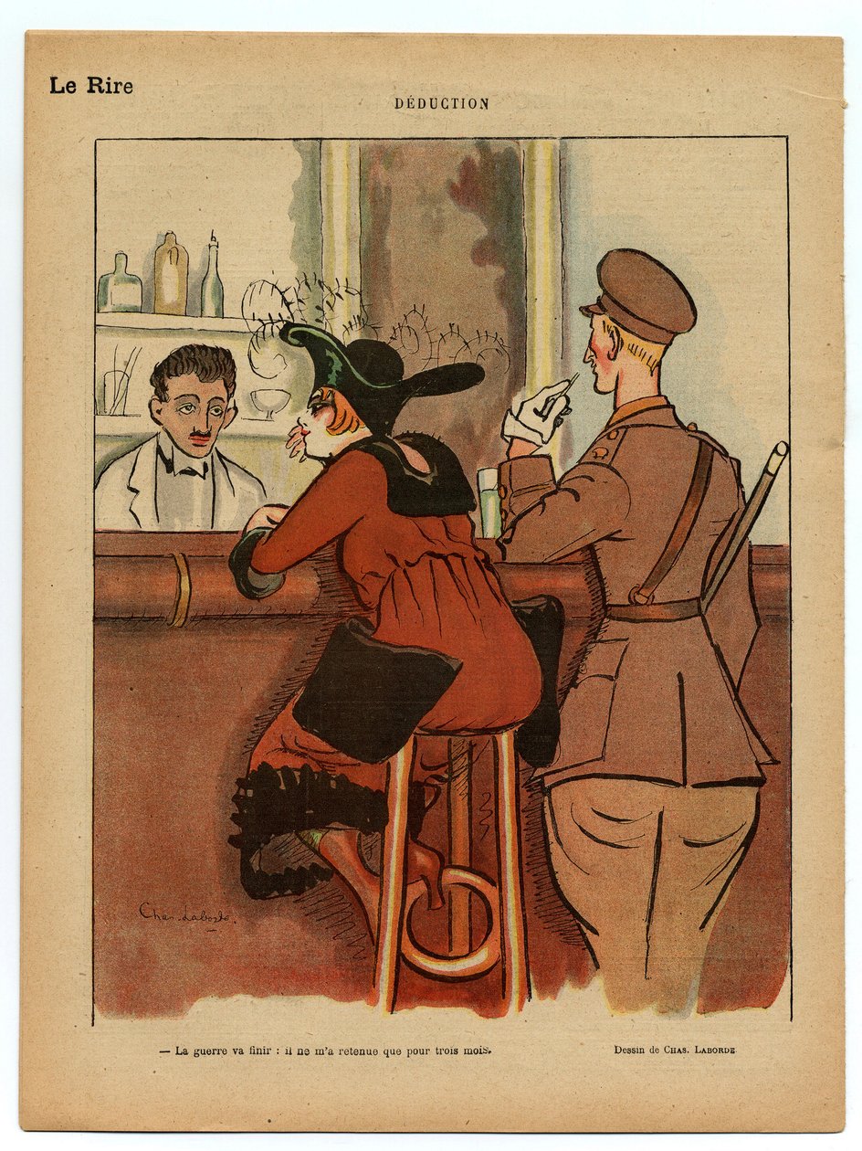 Het Rode Gelach, Satirisch in Kleuren door Charles Laborde