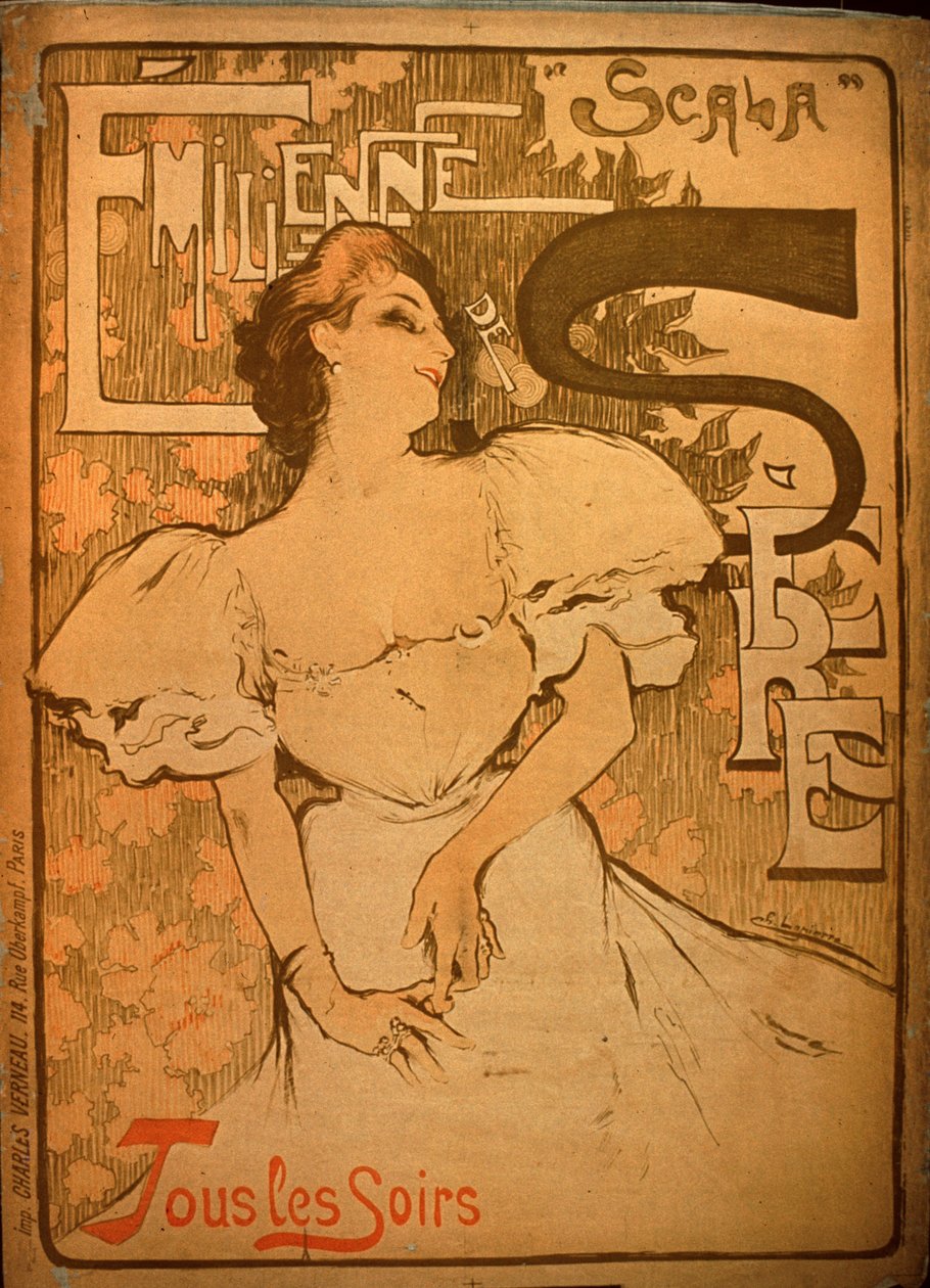 Emilienne door Charles Lapierre