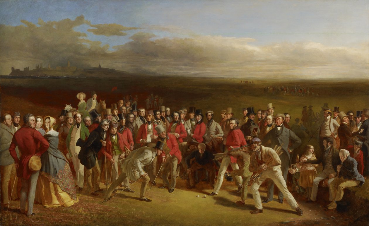 De Golfers door Charles Lees