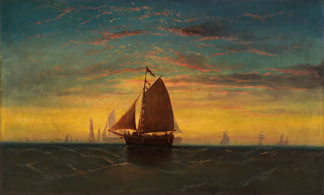 Haven van Boston door Charles Manger