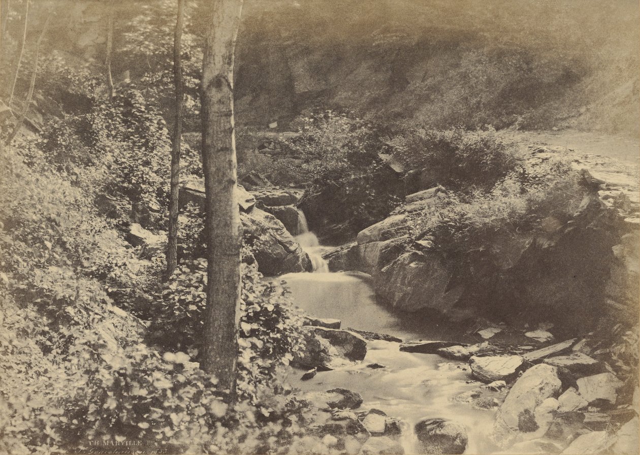 [De Zwitserse Vallei in St. Goarshausen]. door Charles Marville