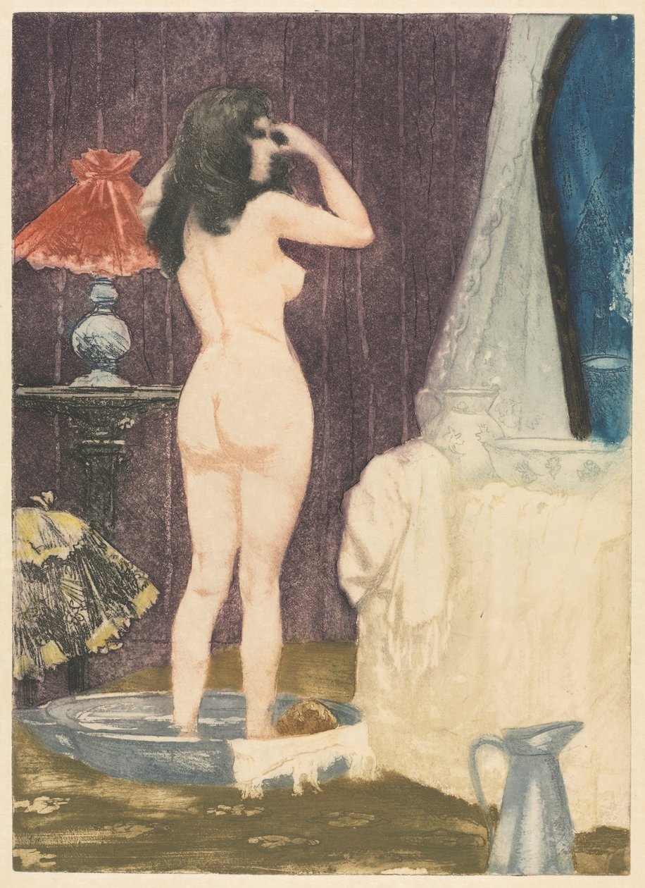 De kleedkamer door Charles Maurin