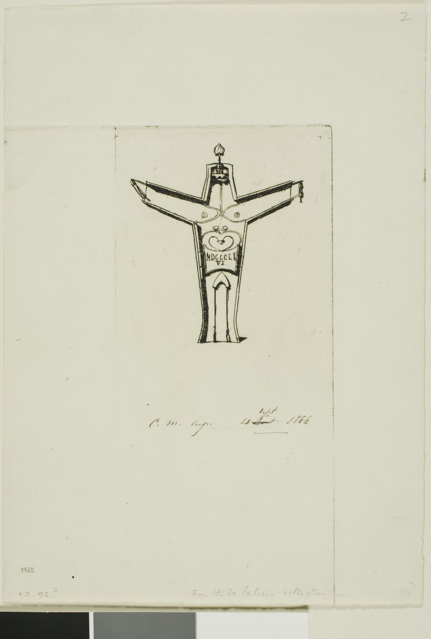 Lunair Recht, Nr. 2 door Charles Meryon