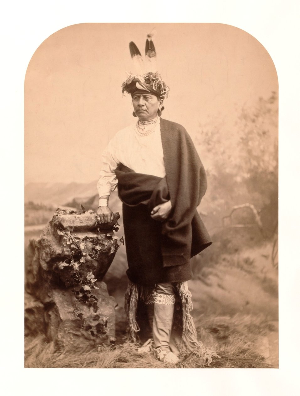 Omaha Chief door Charles Milton Bell