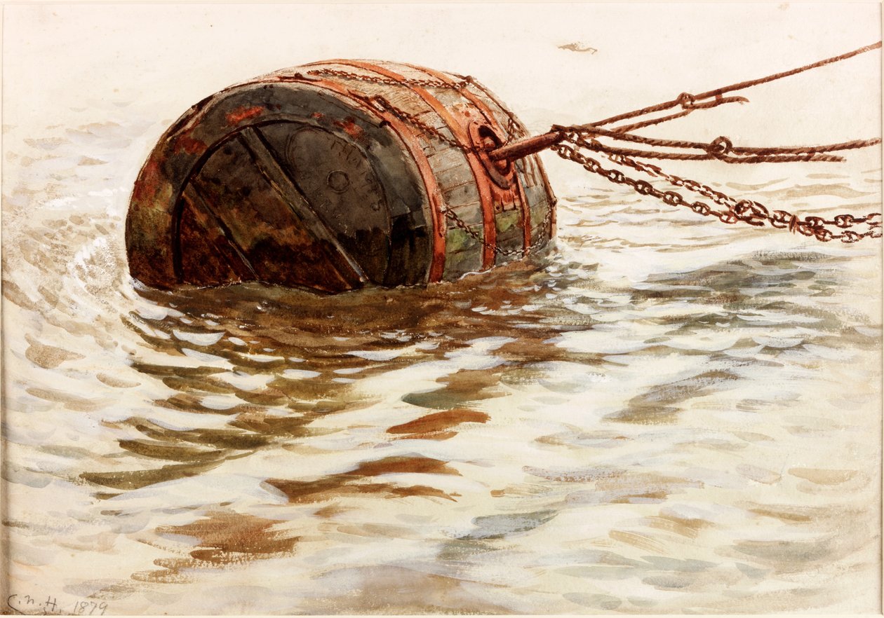 Boei door Charles Napier Hemy