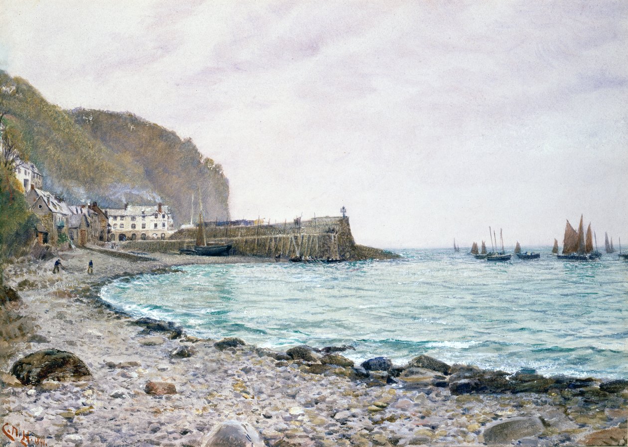 De netten binnenhalen door Charles Napier Hemy