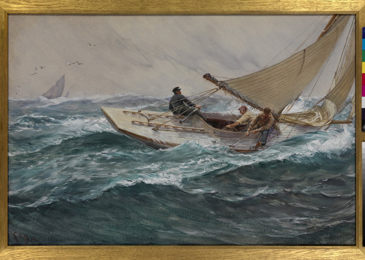 Jeugd, 1902 door Charles Napier Hemy