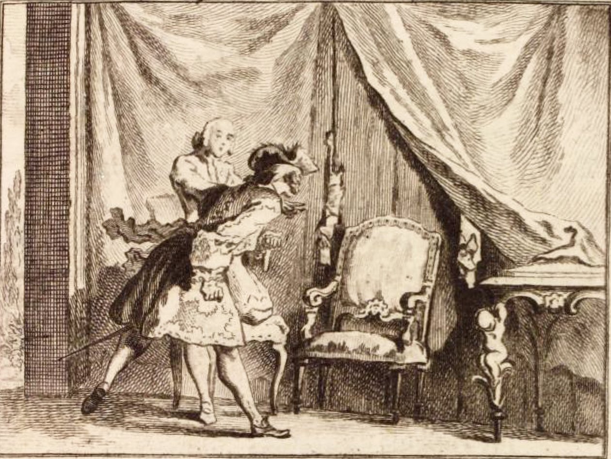 Mona Lisa door Charles Nicolas Cochin