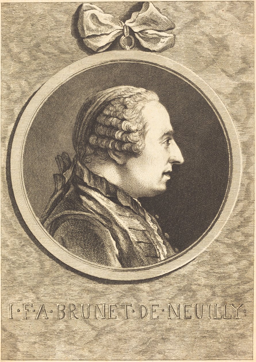 Brunet de Neuilly door Charles Nicolas Cochin II