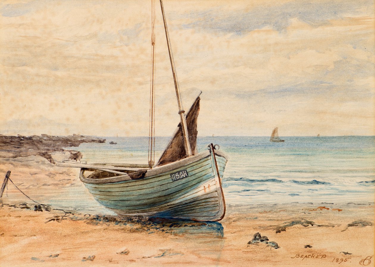 Gestrand door Charles Ower