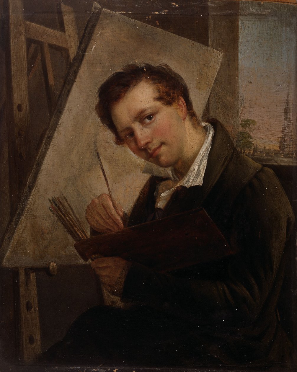 Zelfportret door Charles Picqué