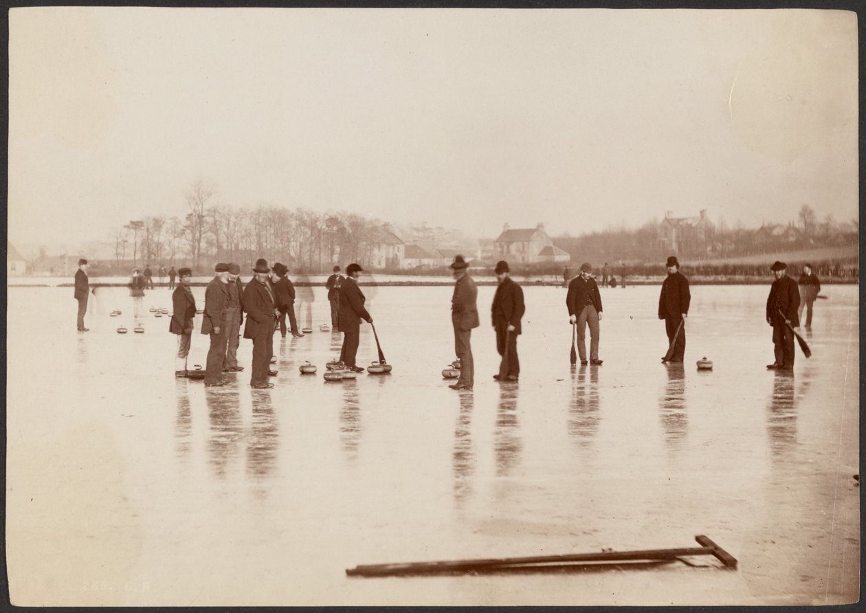 [Curling wedstrijd] door Charles Reid