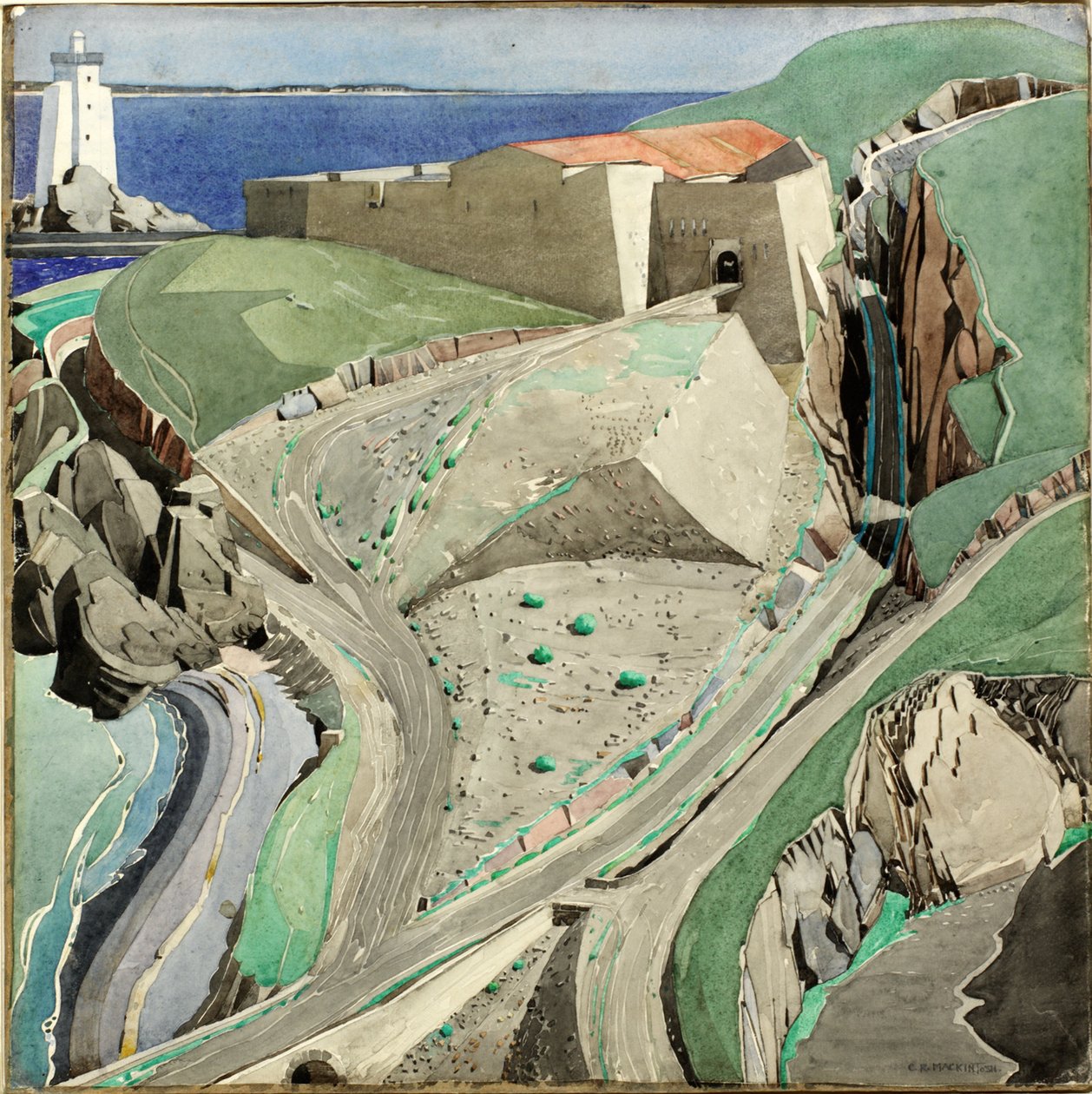 Het Fort, 1924-27 door Charles Rennie Mackintosh