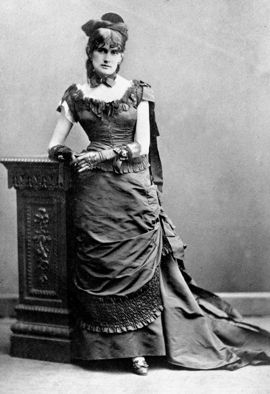 Berthe Morisot, ca.1880 door Charles Reutlinger
