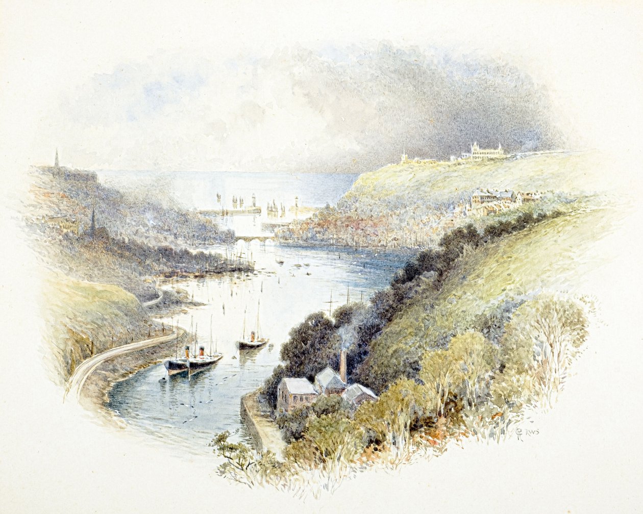 Whitby, Yorkshire door Charles Robertson