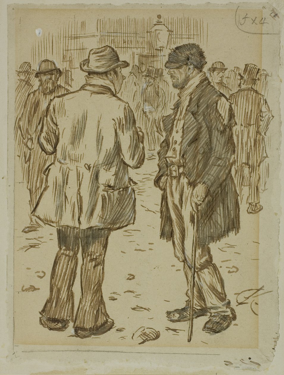 Werkgelegenheid door Charles Samuel Keene