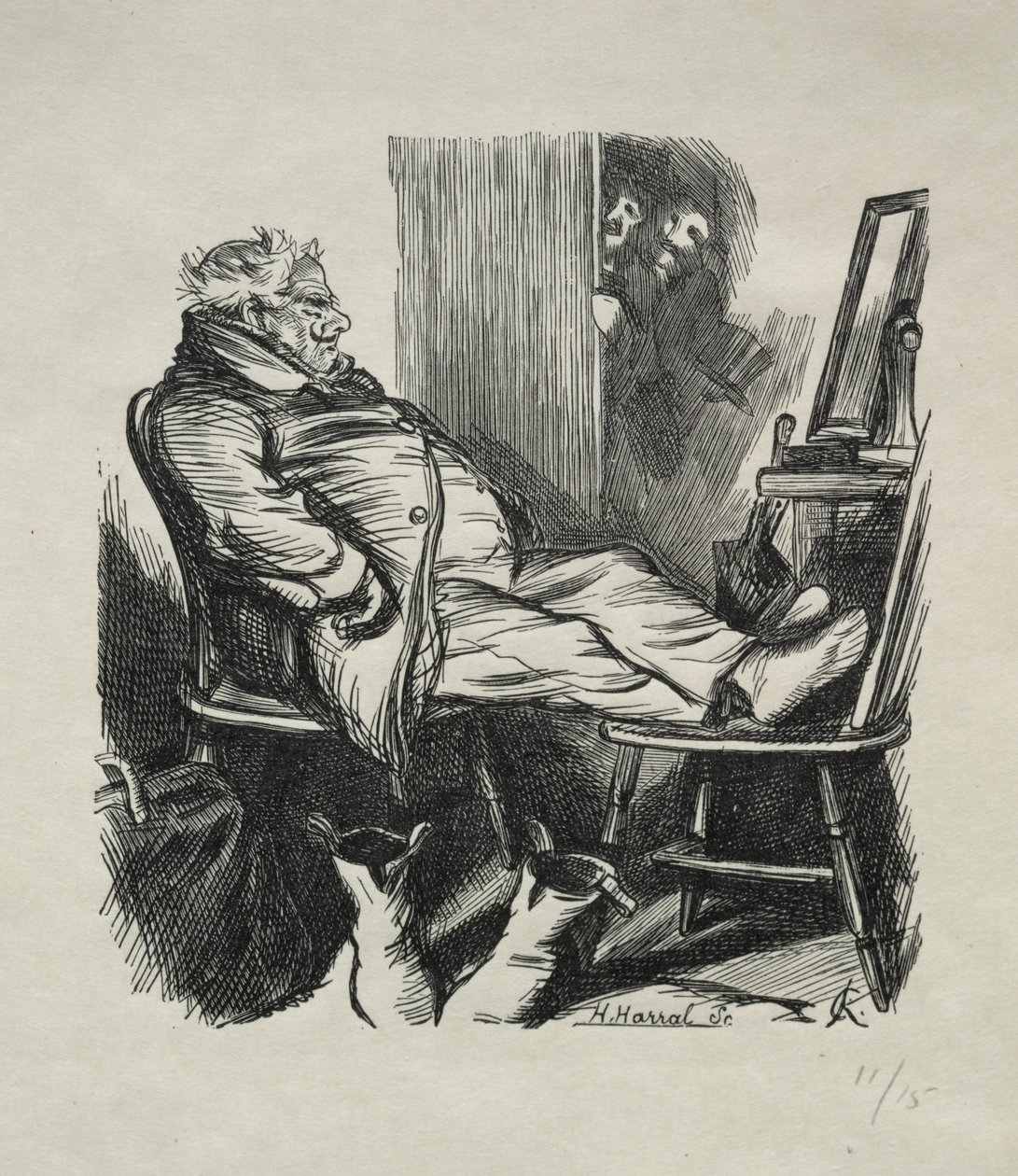 Hoe Ik Mijn Snor Verloor door Charles Samuel Keene