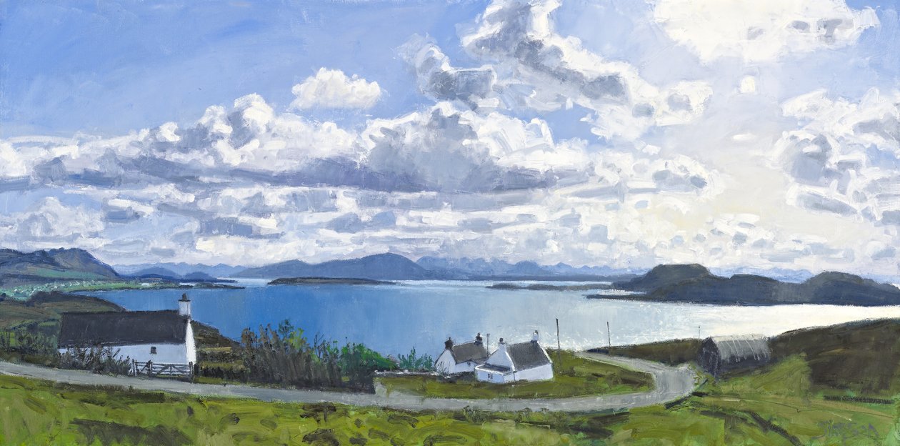 Badentarbat Baai, 2011 (olieverf op doek) door Charles Simpson