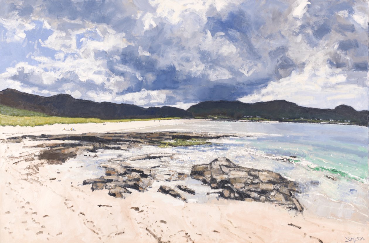 Sanna Shore, 2017 (olieverf op doek) door Charles Simpson