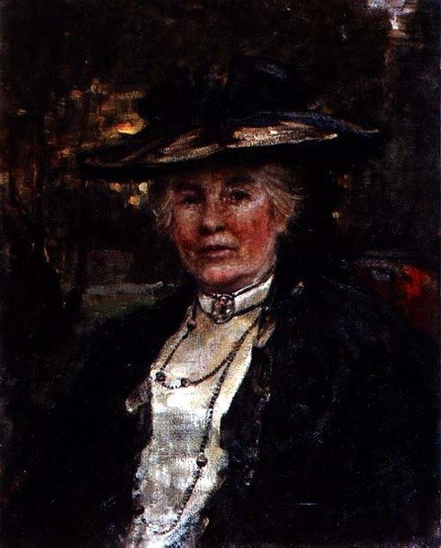 Portret van Lady Winkworth door Charles Sims