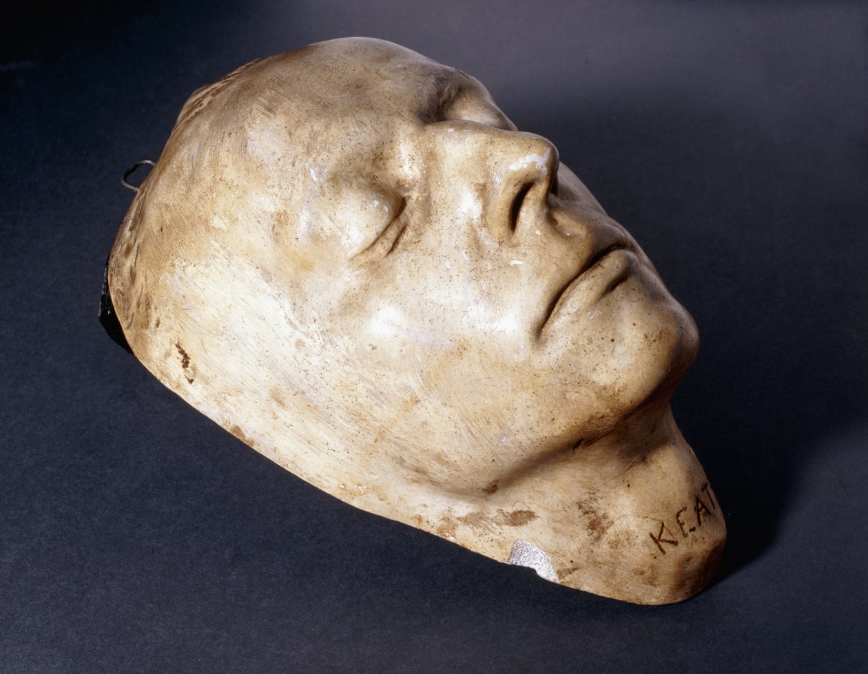 Doodsmaske, c.1886-1891 door Charles Smith