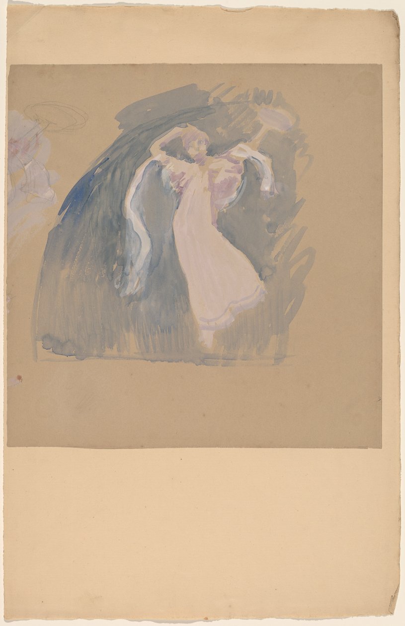 Figurenstudies door Charles Sprague Pearce