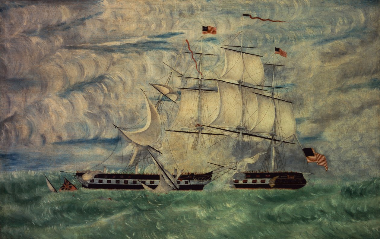 U.S.S. Constitution door Charles Stewart