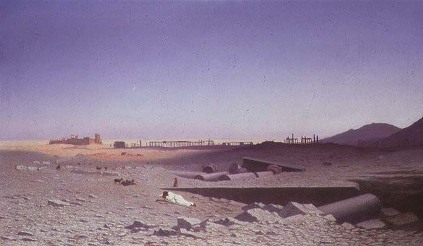 De ruïnes van Palmyra door Charles Theodore  Frere