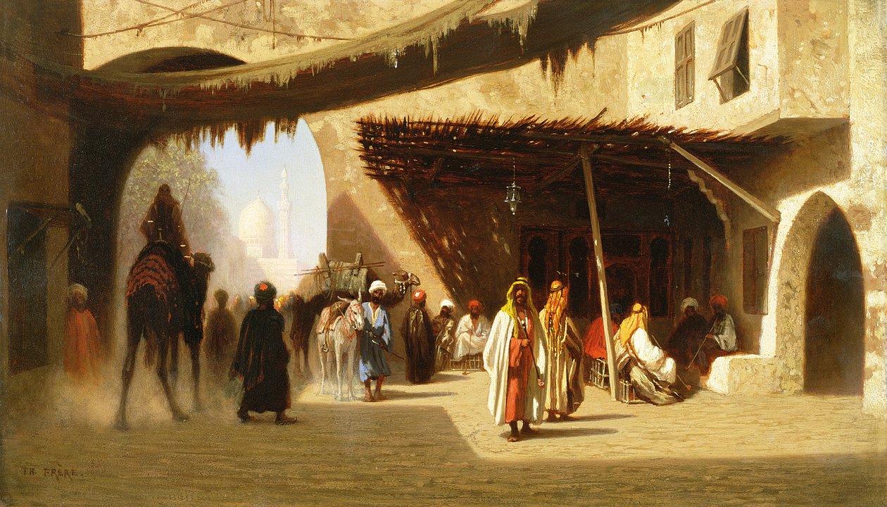 Onbekend schilderij door Charles Theodore Frere