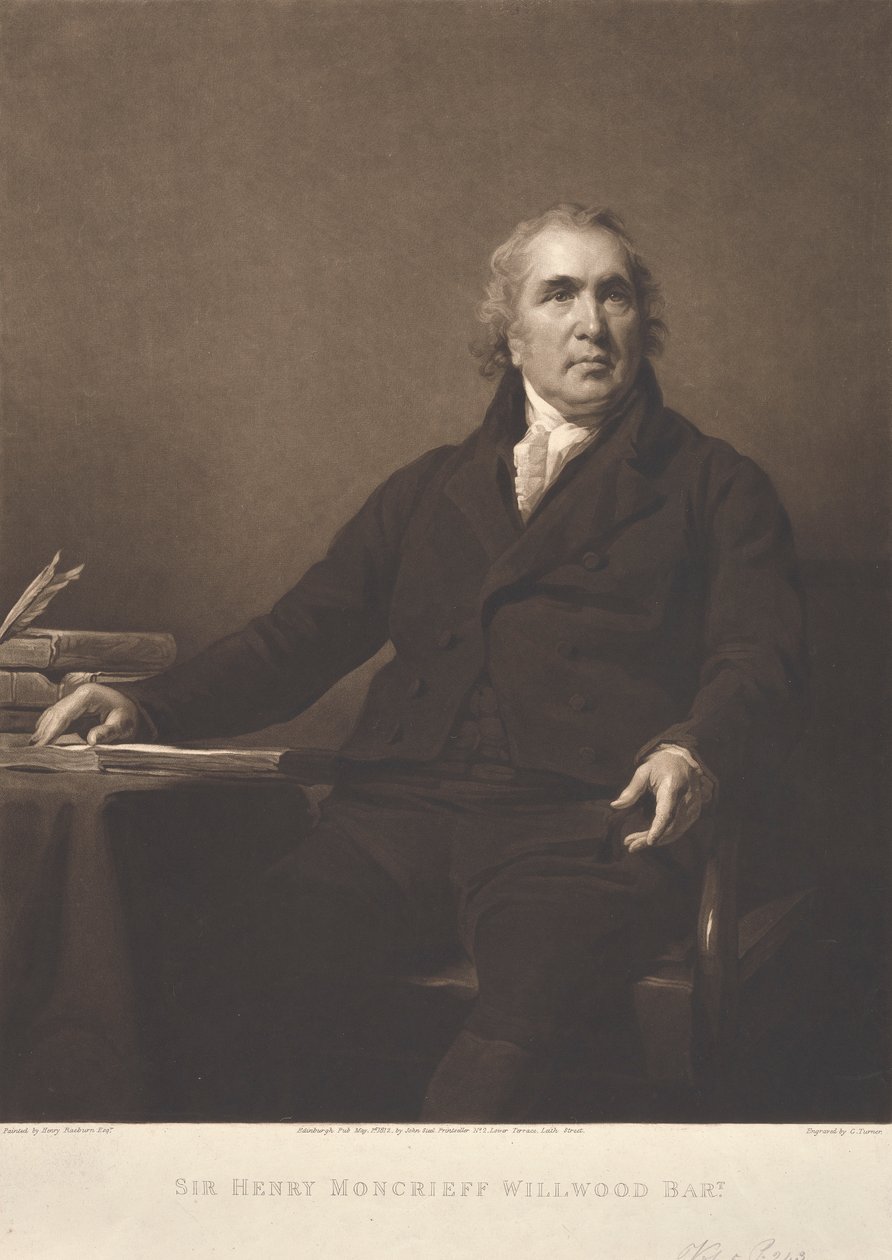Sir Henry Moncrieff Willwood door Charles Turner