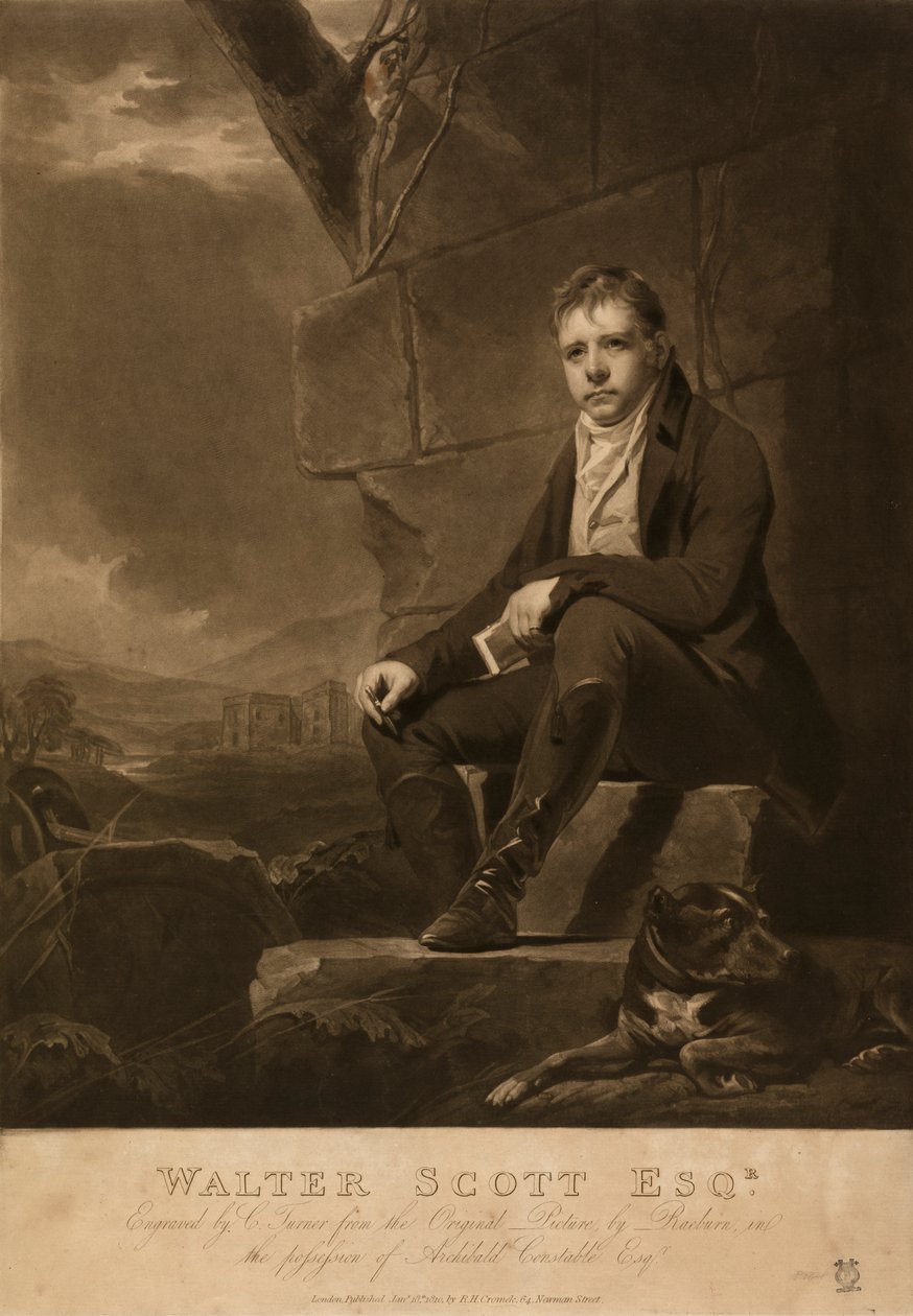Sir Walter Scott door Charles Turner