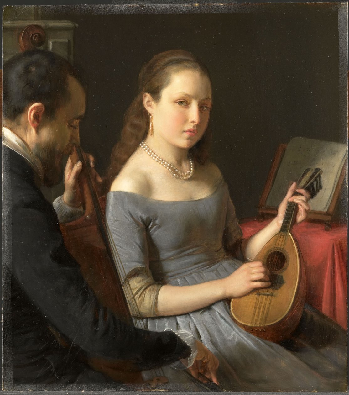 Het duet. door Charles van Beveren