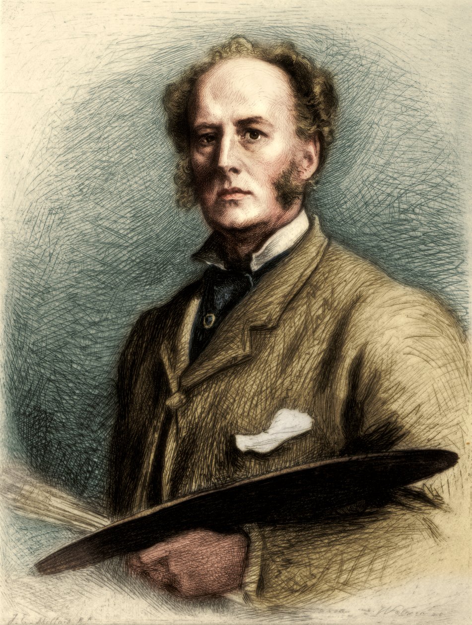 John Everett Millais, Britse kunstenaar, c1880-1882 door Charles Waltner