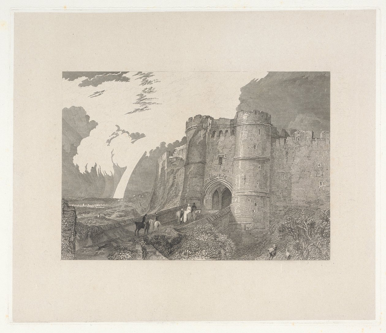 Carisbrook Castle, Isle of Wight door Charles Westwood