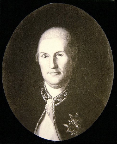 De Graaf de Rochambeau door Charles Willson (after) Peale