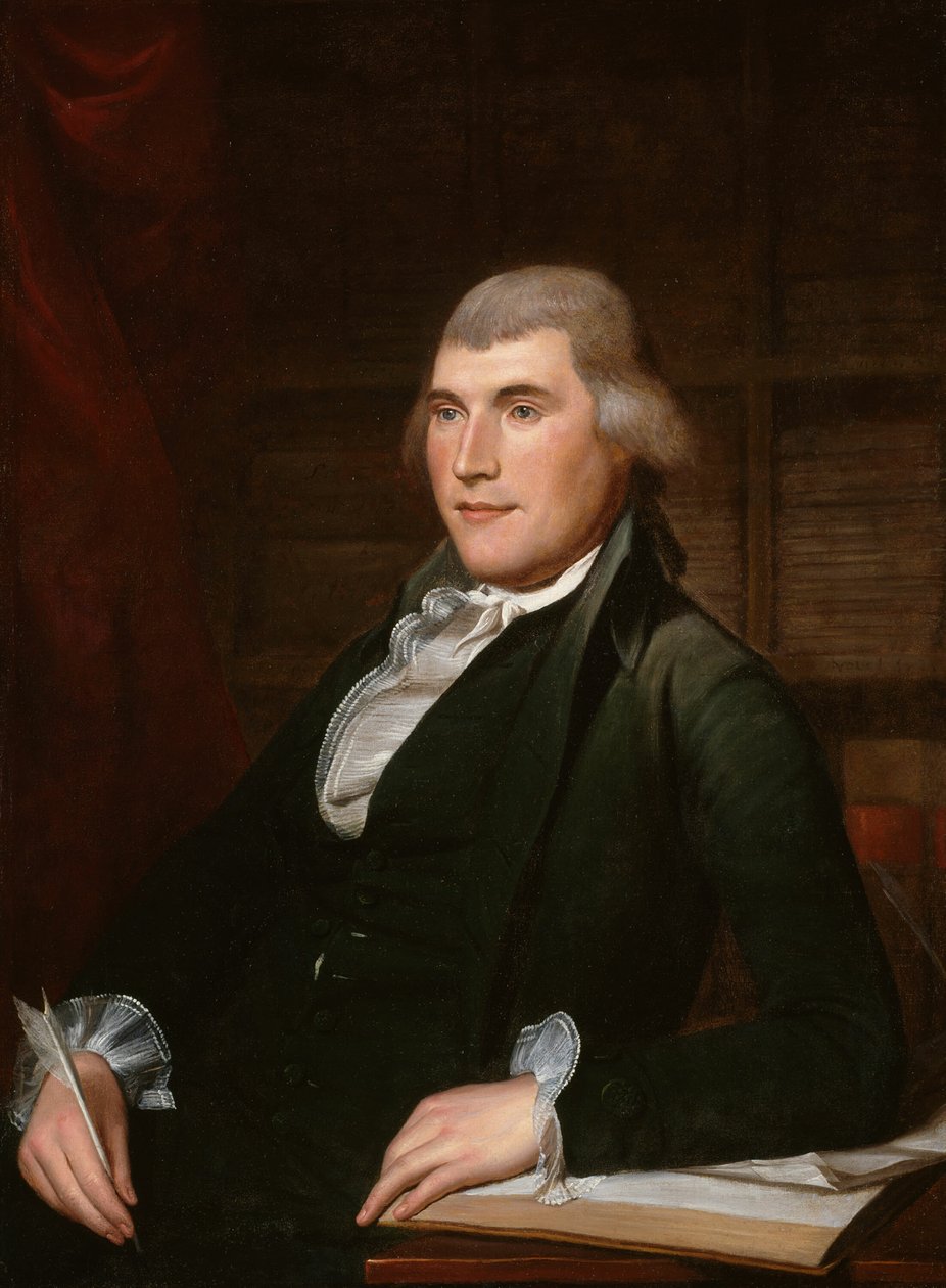 John Nicholson door Charles Willson Peale