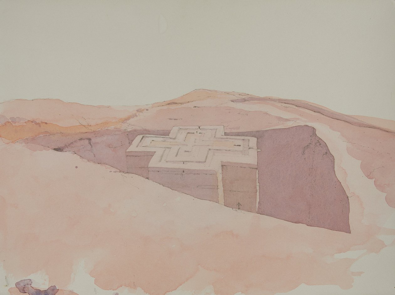 Giorgis II, Lalibela, Ethiopië, 1996 door Charlie Millar