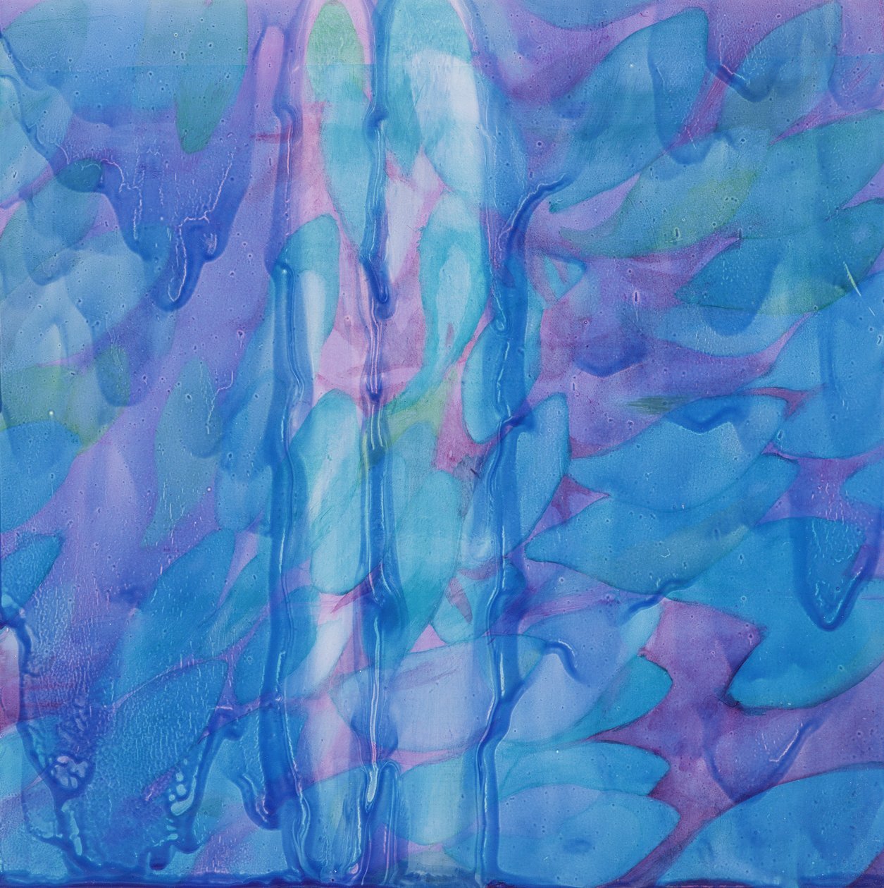 Humpbacks Blauw, 2000 door Charlotte Johnstone