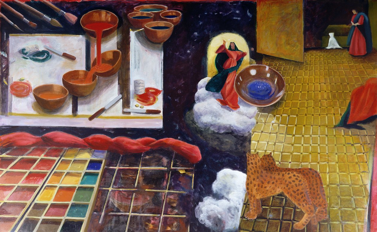 Het Maken van Vermiljoen, 2003 door Charlotte Moore
